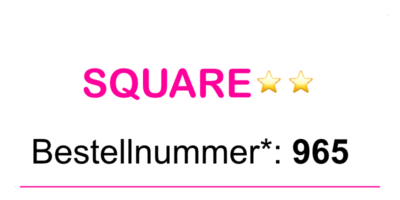 Bestellnummer 965 ⭐⭐
